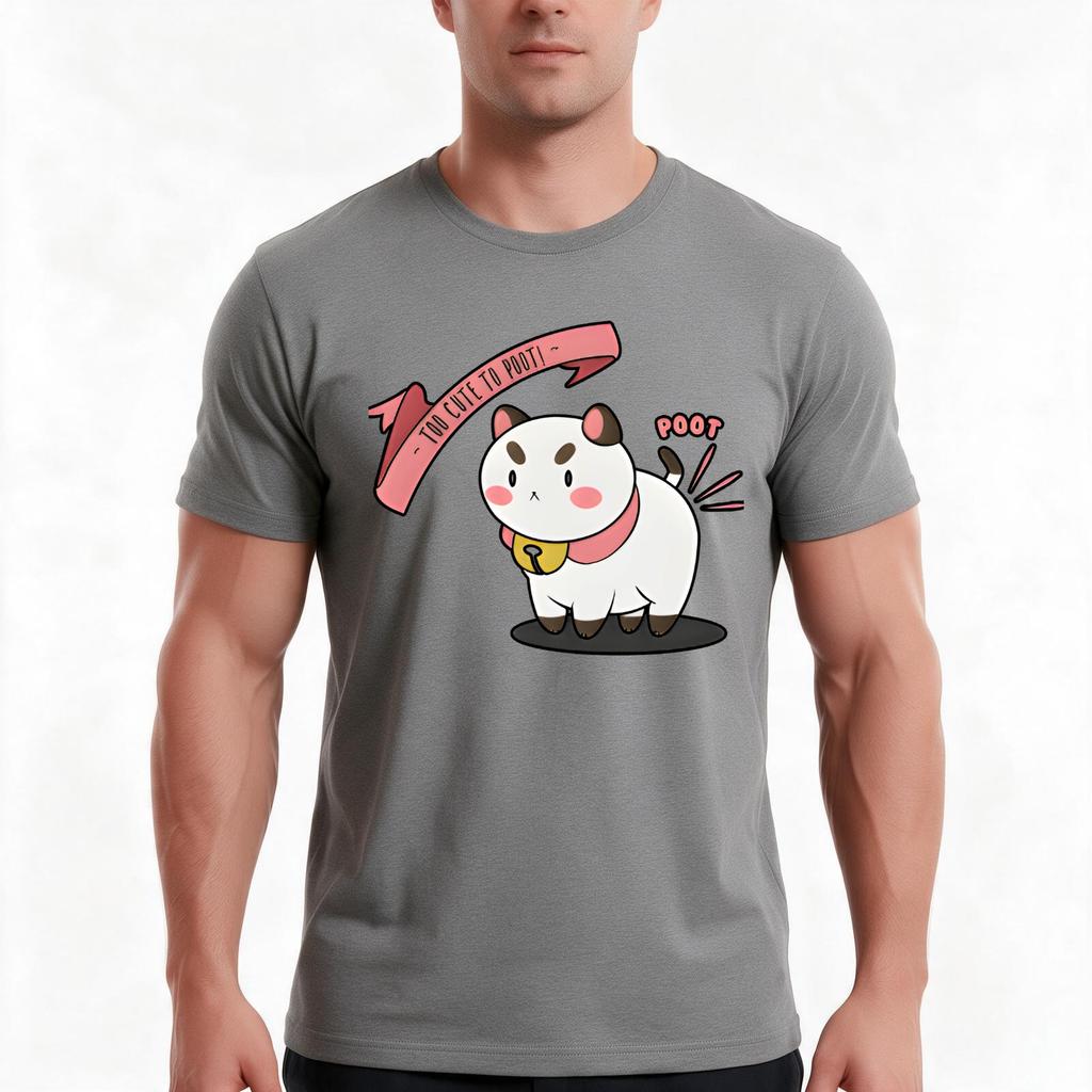Cute Poot Tshirt Summer Casual Cotton Tee Oversized Streetwear Tops Vintage Graphic Print Loose Fit Short Sleeve