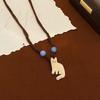 Multifuntional Cats Shape Necklace Adjustable Chain Necklace Elegant Pendant Necklace for Fashionable Lover Present