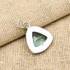 Aqua Apatite Gemstone Jewelry 925 Sterling Silver Jewelry Pendant Necklace Gift for Mother