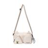 Casual Fashion Versatile Classic Fabric Crossbody Bag Women Bags Light-Smoke-Gray 192548125-2