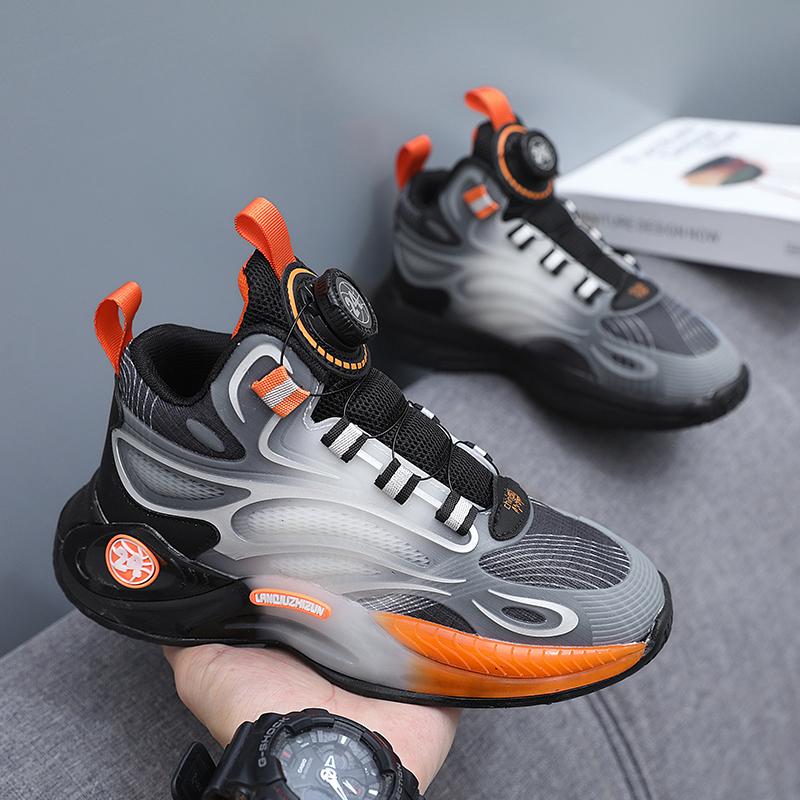 Детская дышащая и модная повседневная спортивная обувь большого размера — фото 16