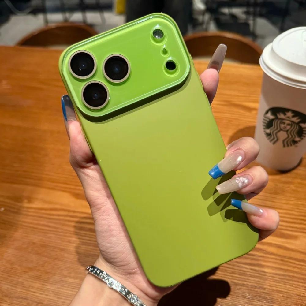 Luxury Full Glass Camera Lens Protection Matte Phone Case For iPhone 17 16 15 14 Plus 13 12 Pro Max 17Pro Air Shockproof Cover