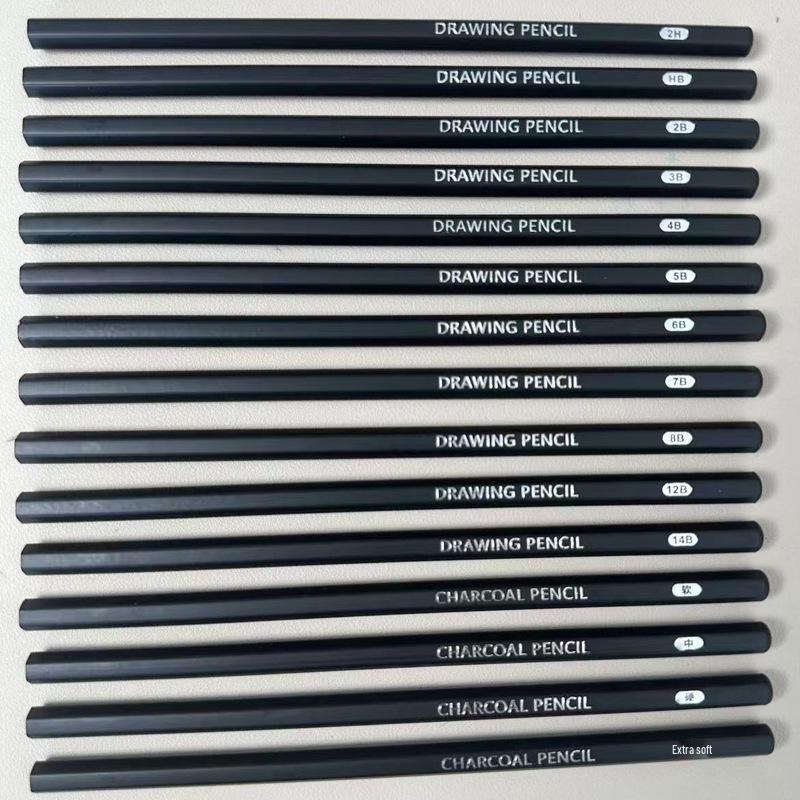 Anfänger & Grundstufe 2B Skizzenbleistift-Set für Profis