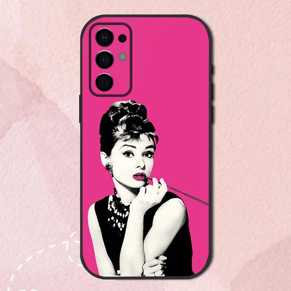 

A-Audrey Hepburn Breakfast Tiffanys Phone Case For Samsung S24,S21,S22,S23,S30,Ultra,S20,Plus,Fe,Lite,Note,10,9,5G Black Shell Samsung S10e