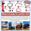 Multi-Purpose Siphon Transfer Pump Kit, With Dipstick Tube Fluid Fuel Extractor Suction Tool For Oil, Gasoline, Water, Liquids