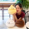 25cm Cartoon Poop Plush Pillow Dog Cushion Gift Soft Stuffed Toys Birthday Funny Simulated Snack Bread Shape For Children
