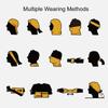 1Pc Cycling Accessories Multifunctional Sweatband Outdoor Neck Cover Motorcycle Headscarf Hiking Sunscreen Mask Sports