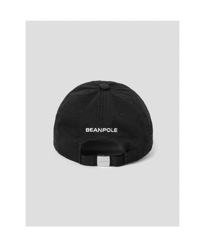Binpolaegseseoli Oversized Cotton Twill Washed Ball Cap - Black