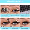 Single Cluster C Curl Multiple Hair False Eyelashes Natural Density 10-16Mdiy Segmented Eyelashes