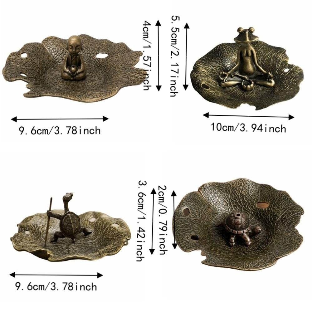 Tortoise Incense Stick Holder Desk Ornaments Incense Burning Tray Creative Incense Burner Yoga