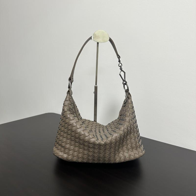 Large Woven Leather Tote Bag Women - Handmade Daily Shoulder Crossbody