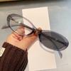 Retro Oval Frame Photochromic Myopia Glasses Women's INS Style High Definition Comfort Eyewear Minus Diopter 0 To -4.0