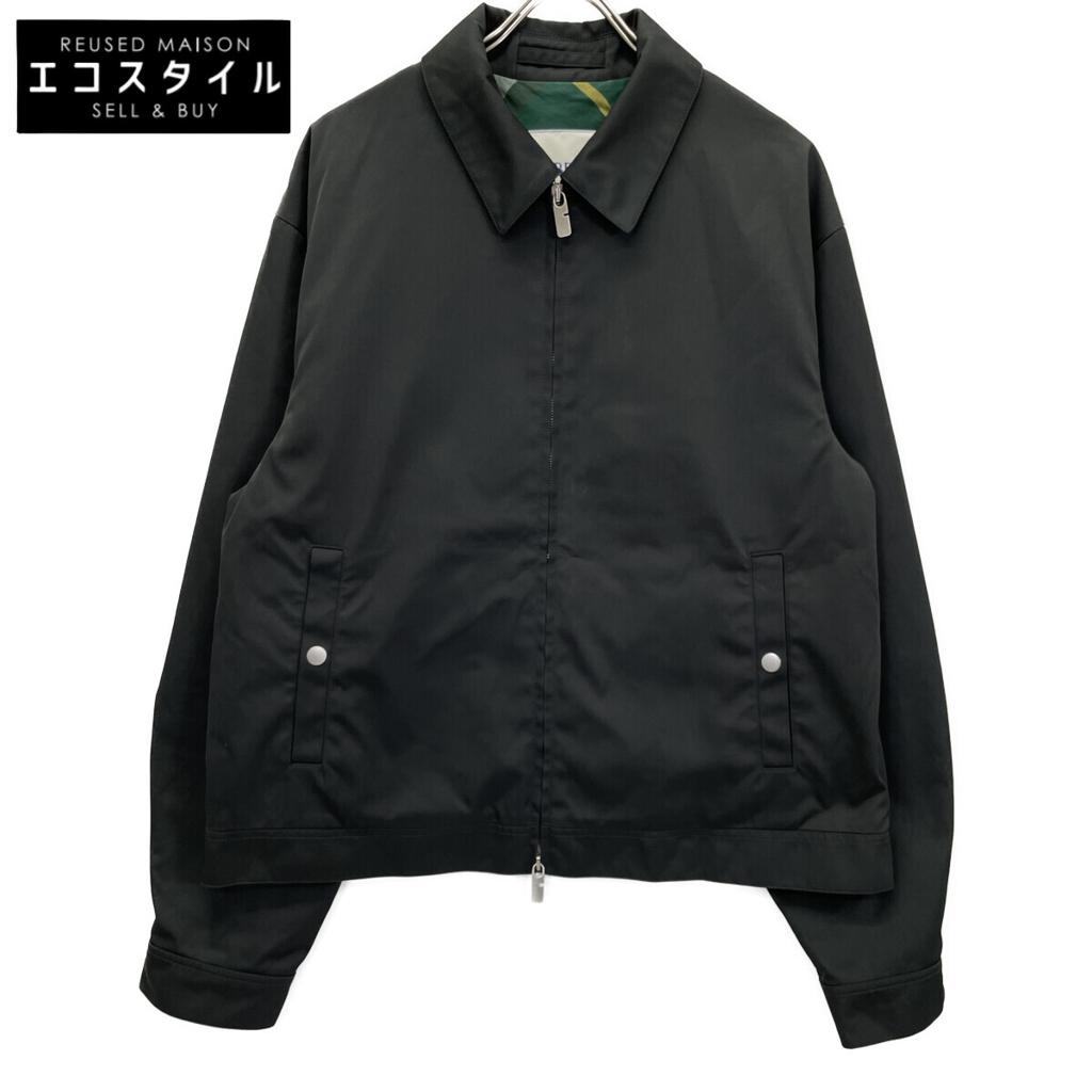 Burberry 8083638 Harrington Zip-Up Jacket Jacket 50 blackUsed