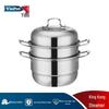 Yibo 3-Layer Stainless Steel Steamer Pot