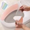 2Pcs Toilet Cushion Soft Warm Waterproof Toilet Seat Cover Closestool Cushion for Bathroom