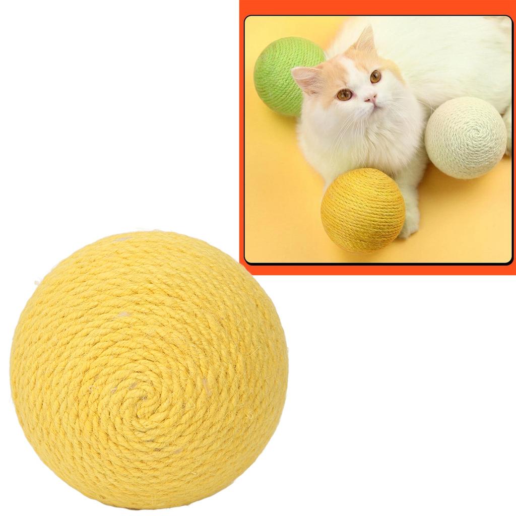 Cat Sisal Relieve Boredom Teeth Claws Grinding Interactive Sisal Cat Scratching for Cats Kitten
