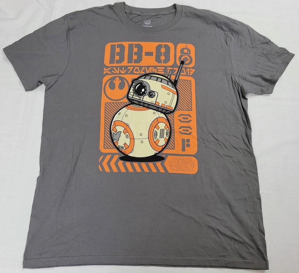 BB-8 Звездные Войны Funko Pop Футболки BB 8 BB8 Мужская Футболка Унисекс Футболка XXXL