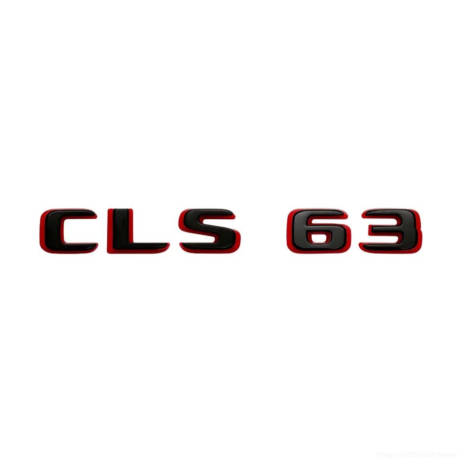 2024 New style Two tone Letters Numbers Emblem CLS53 CLS63 for Car Fender Trunk Rear C257 Sticker for benz car sticker emblem
