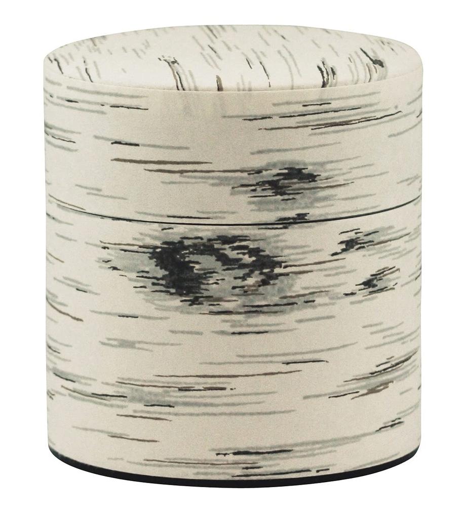 Kotodo Takahashi Seisakusho Tea Caddy, Birch Can, Flat, 100g