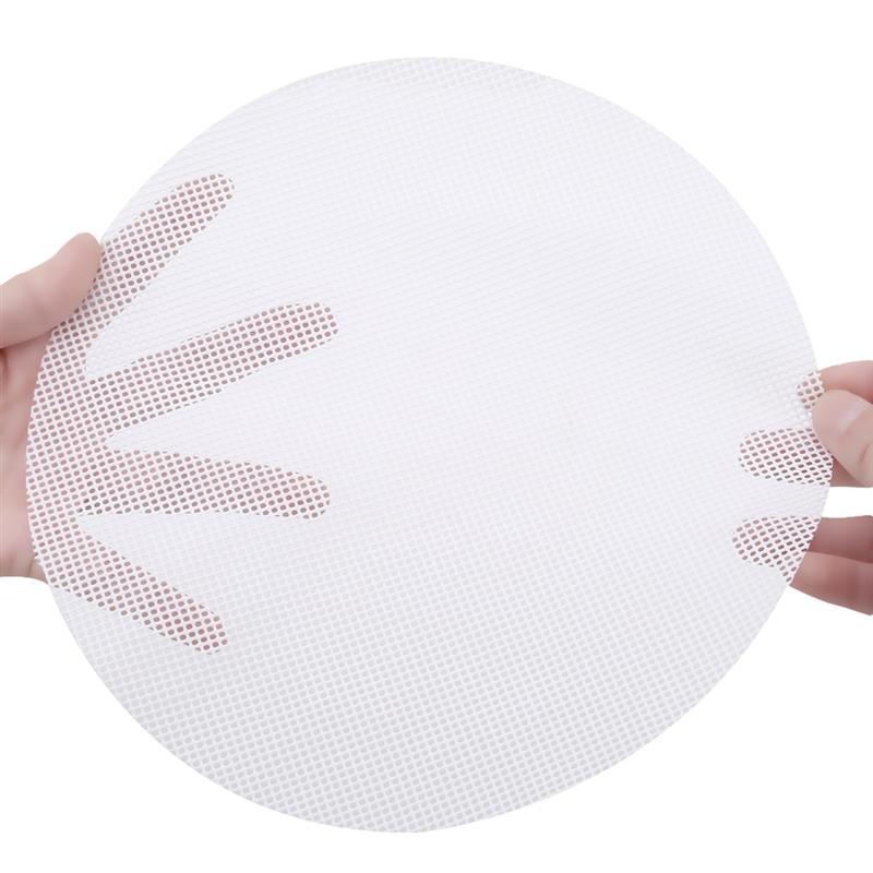 Non-Stick White Silicone Steamer Pad Dim Sum Paper Restaurant Steamers Mat Cooking Tools Kitchen Accessories