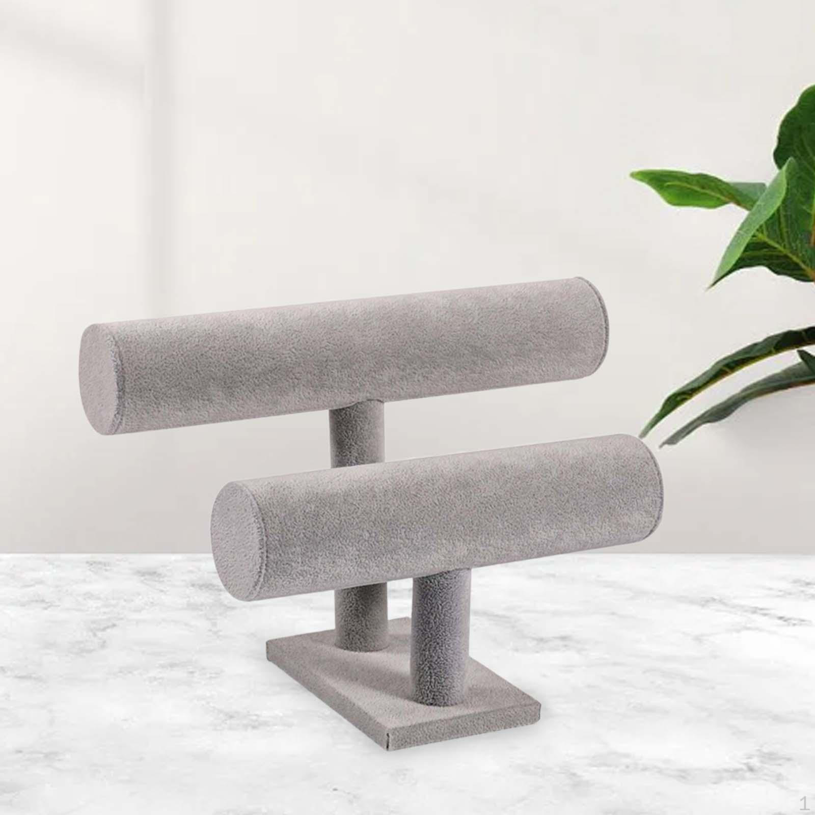 

Браслет-органайзер 2-х уровневый держатель браслет для магазина домашней организации хранения серый