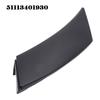 Bumper Trim Cover Garden Indoor 1 Pc 51113401930 Accessories Black Easy Installation Front Plastic Replacement