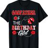 Godfather Of The Birthday Girl Family Matching Ladybug T-Shirt