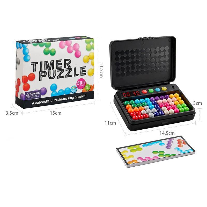 Magic Pearl Puzzle Block Toy For Kids Brain Teasers Stress Relief