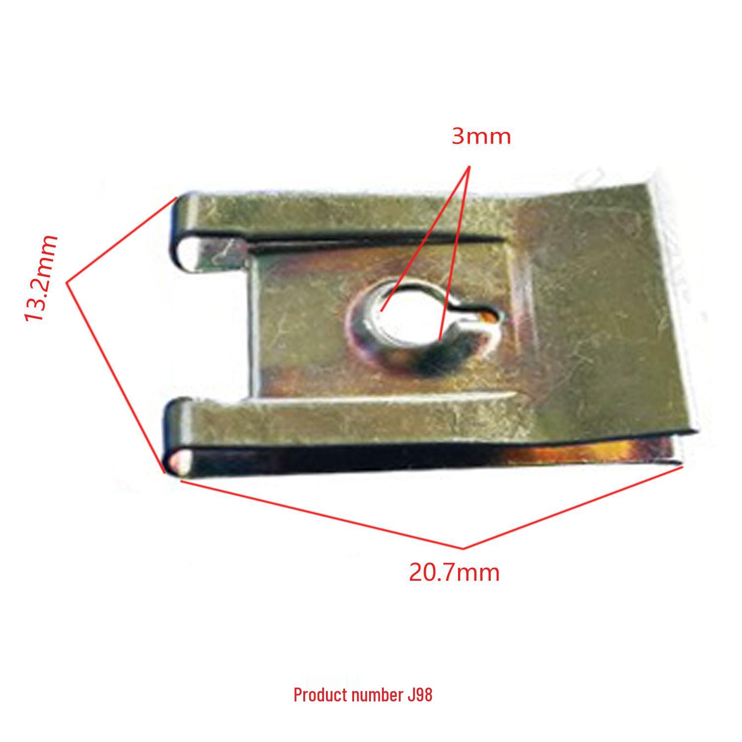 

Mercedes-Benz Car Trim Panel Hardware Kit: Fixing Screws, Washer Clips, Metal Buckles for Installation 10,000 pcs