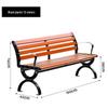 ART&LIVING Outdoor Park Bench