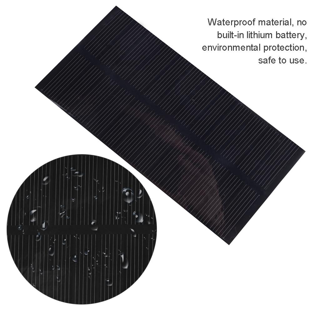 1W 6V DIY Safety Solar Power Charging Panel High Quality Monocrystalline Silicon