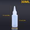 10-1000Ml Empty Plastic Squeeze Dropper Bottle With Screw Cap Semi-Transparent Eyes Liquid Ink Oil Paint Pigment Container