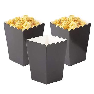 10 ks Krabička na popcorn Svačinová krabička Jednorázové nádoby na svačinu Papírová krabička na kuře