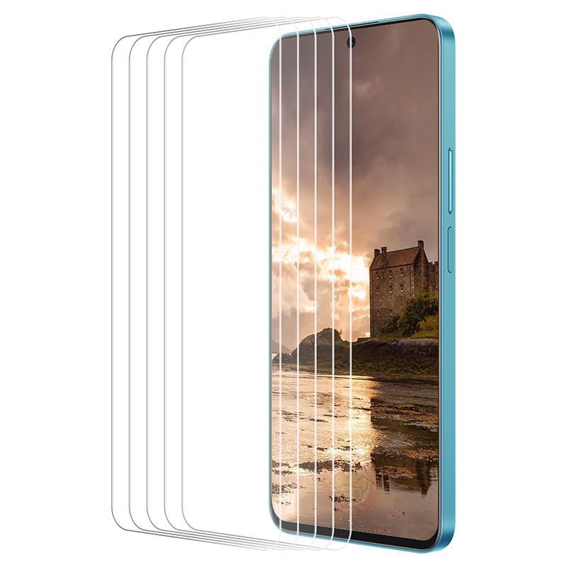 ENKAY HAT PRINCE 5Pcs For Honor Play 50 Plus 5G Screen Protector Scratch-proof Large Arc Edge Film