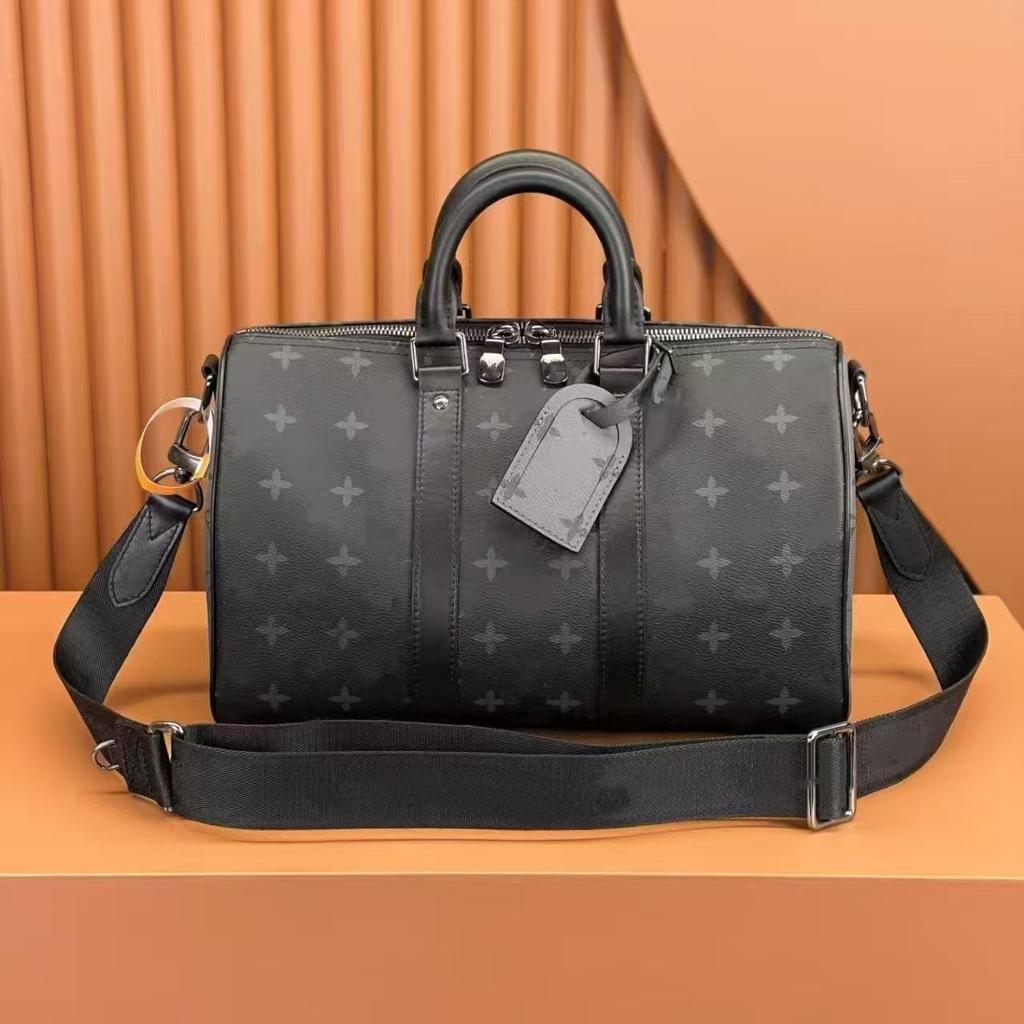 Borsa a tracolla versatile a forma di cuscino da uomo - Collezione di borse a spalla alla moda in stile street