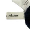 Used ASAUCE MELER Women's Gloves - Dark Navy Arm Warmers Wool, Silk
