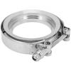 3in Downpipe V Band Clamp Flange Kit Stainless Steel Replacement for Borg Warner S200 S300 S257 S366
