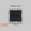 1Pcs Dual USB Fast Charge Modular Sockets And Switches