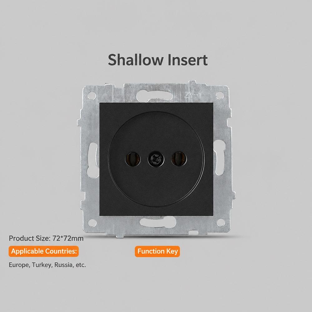 1Pcs Dual USB Fast Charge Modular Sockets And Switches