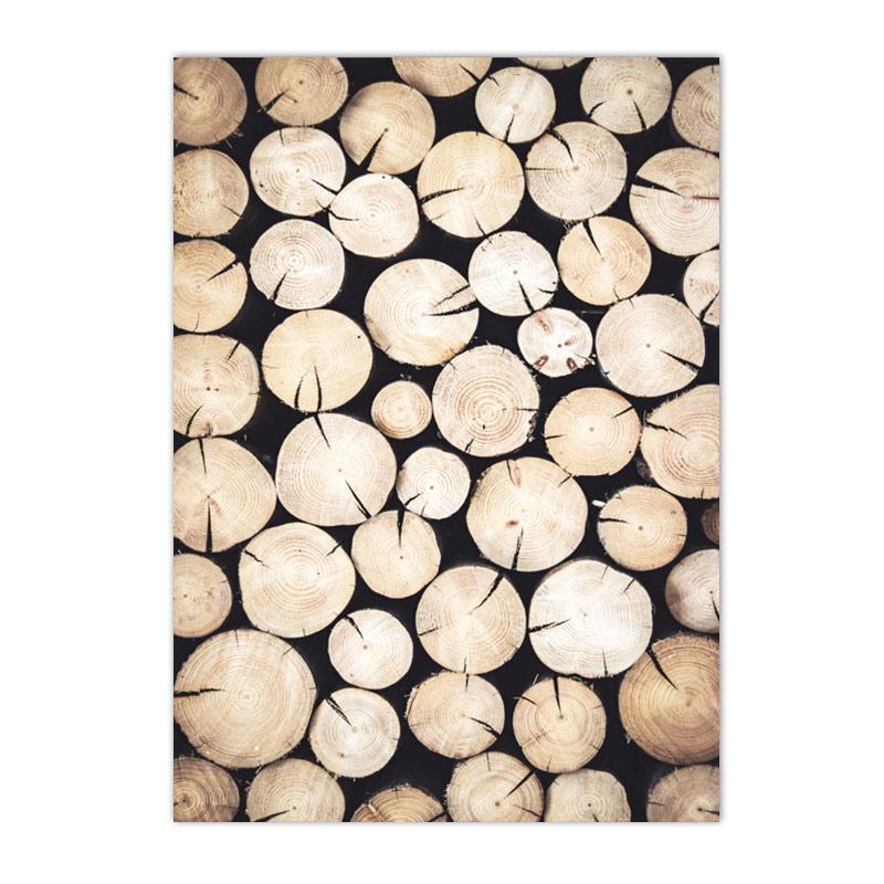 Zima Snow Tree Pine Nástěnný Umělecký plakát Obrazy sobů Obraz na plátně Dům Auto Plakáty Nordic Wall Pictures Dekor do obývacího pokoje