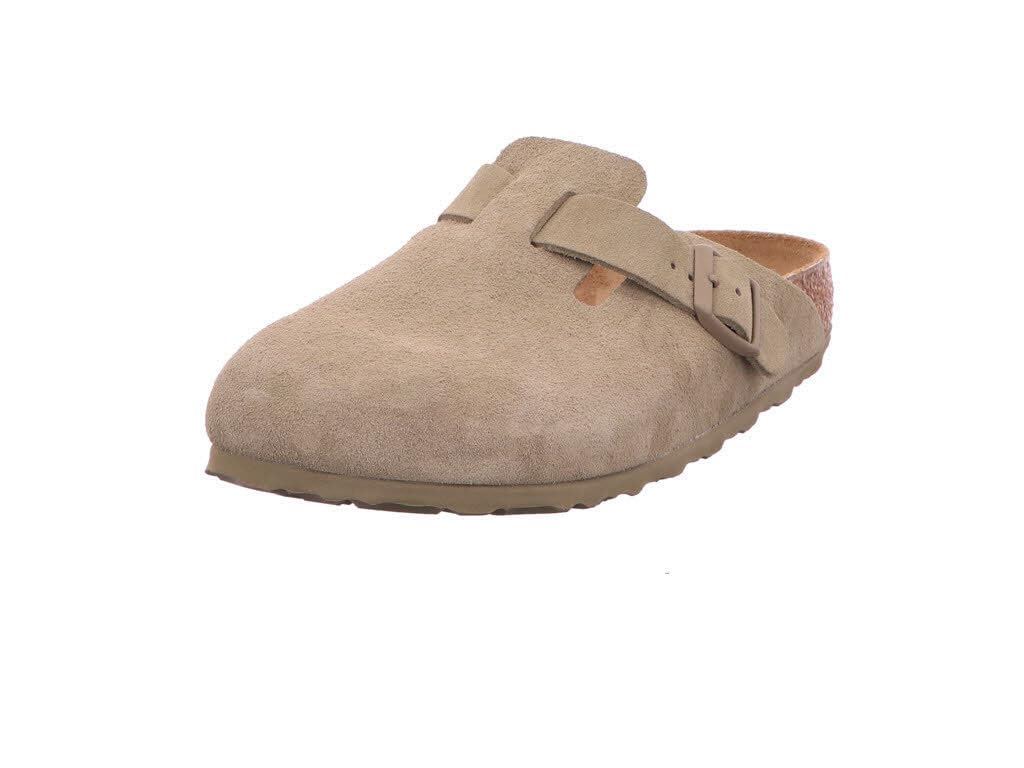 

Birkenstock Boston Замшевая кожа Размер 1025844, Хаки, 5-5.5