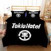 Rock Band Tokio Hotel3D Print Bedding Set Duvet Covers Pillowcases One Piece Comforter Bedding Sets Bedclothes Bed K581