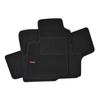 Tapis de sol - Logo - Mazda 5 - Velours noir - 5 pièces - Antidérapant - Sur mesure