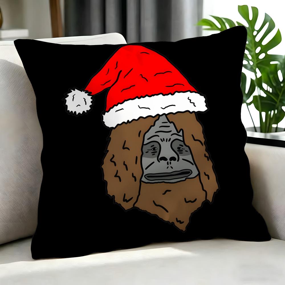 cartoon Sassy the Sasquatch Cushion Cover Cushion Cover Set Pcs x x x Pillowcase Decorative Sofa Home Decor