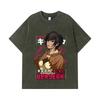 275 GSM Washed T-shirts 100% Cotton Berserk V12 Casca Print Unisex Heavy Cotton T Shirt