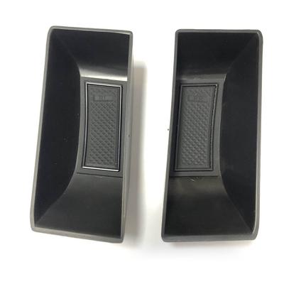 Boîte de rangement pour accoudoir de portière de voiture Organisateur de poche pour poignée latérale automobile Étui support pour couvercle d'accoudoir gauche droit