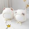 Breathable Infant Fetal Cap Breathable Cotton Polyester Bonnet For Newborns 0-5 Months Ear Covering Design