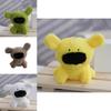 Adorable Plush Toy Black Nosed Dog Doll Soft Stuffed Animal Gift For Kids