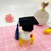 Felts Graduation Cap For Commencement Ceremony Party Photo Props And Costume Accessories Headwear for Degreeholders