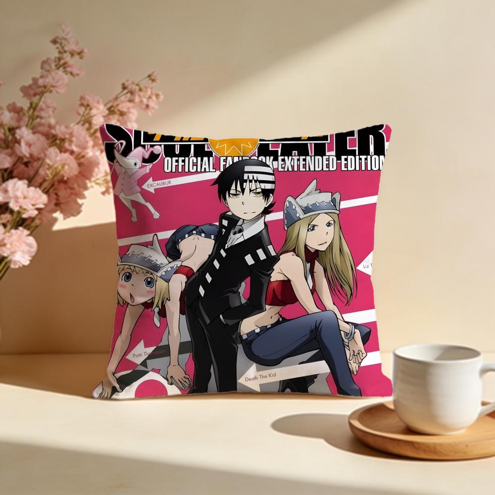 Hot SSOUL EATERable Cushion Cover Stylish Washable Pillow Cover Ideal for Couch Bedroom Car Decoration